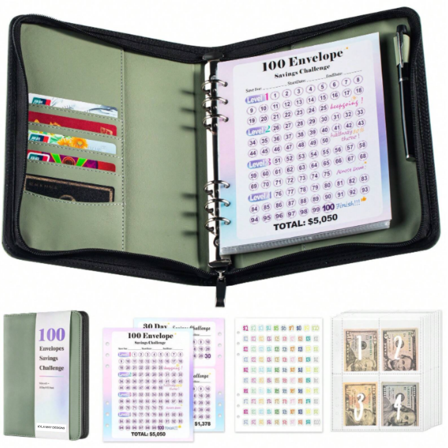 100 Envelope Savings Challenge