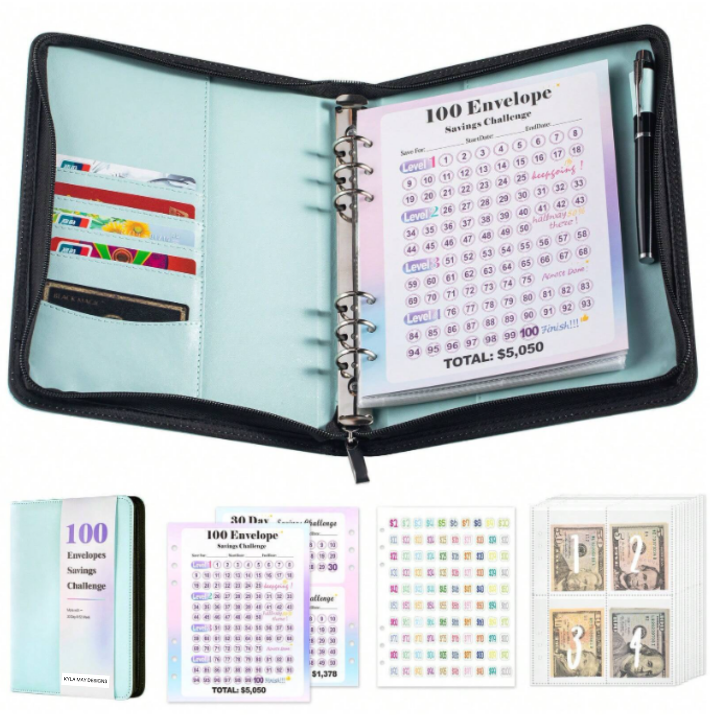 100 Envelope Savings Challenge