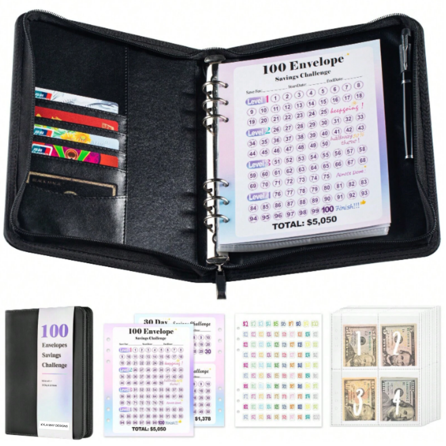 100 Envelope Savings Challenge