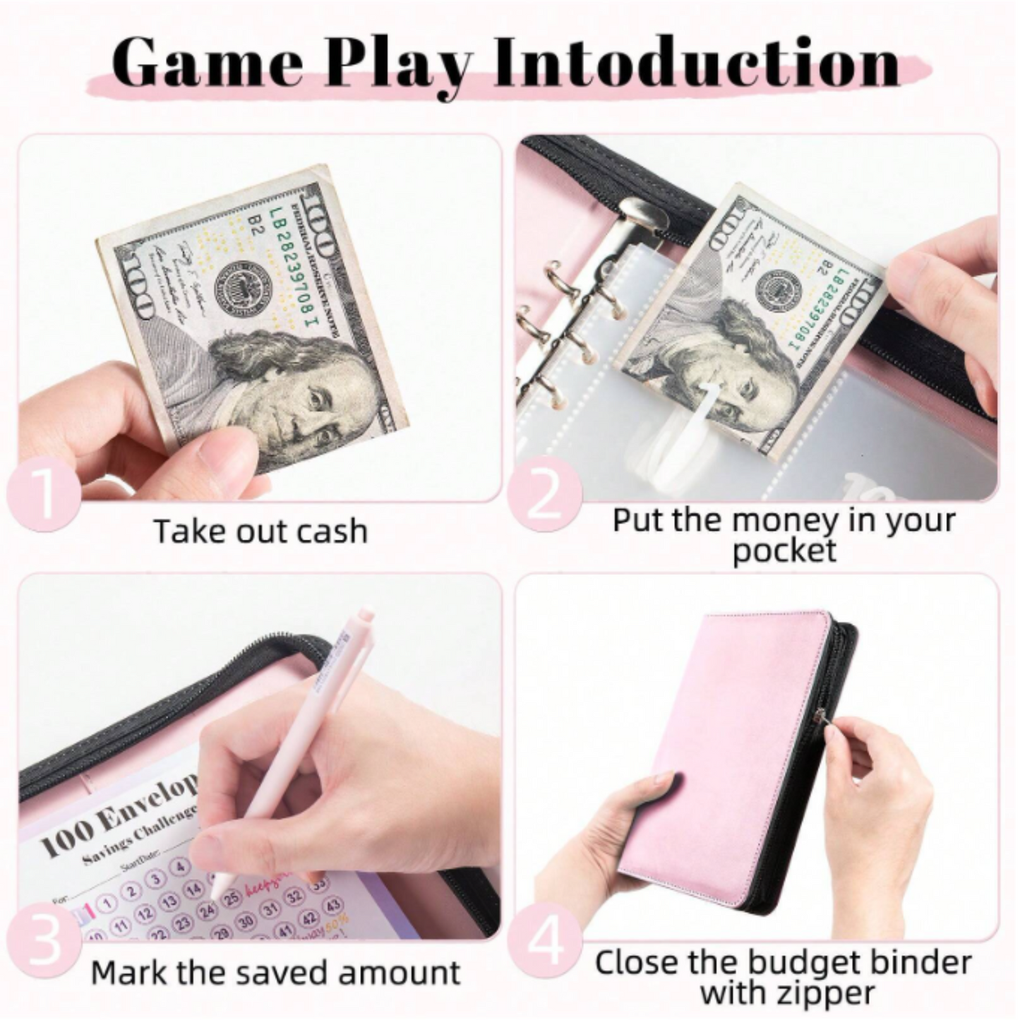 100 Envelope Savings Challenge