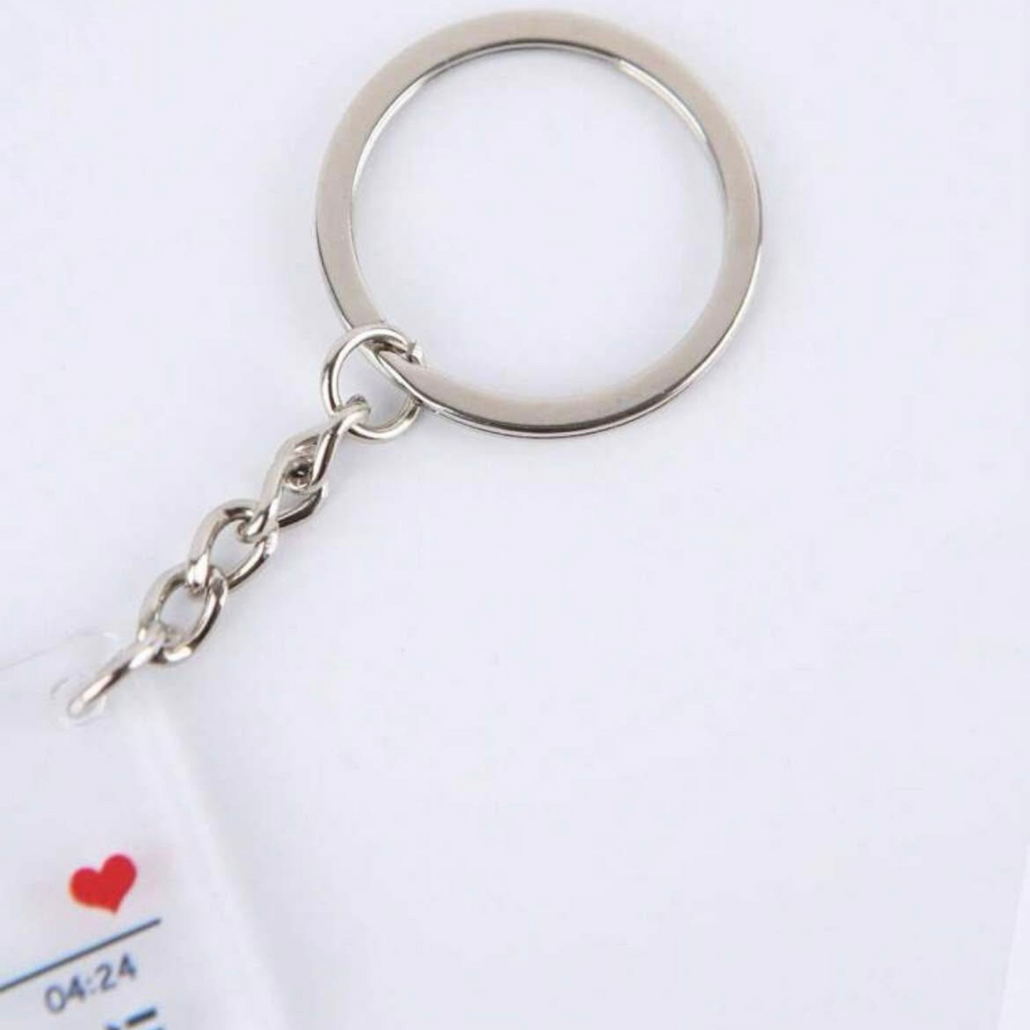 Custom Song Keychain