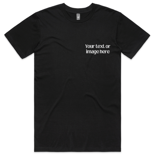 Custom Tee - Left Chest & Back