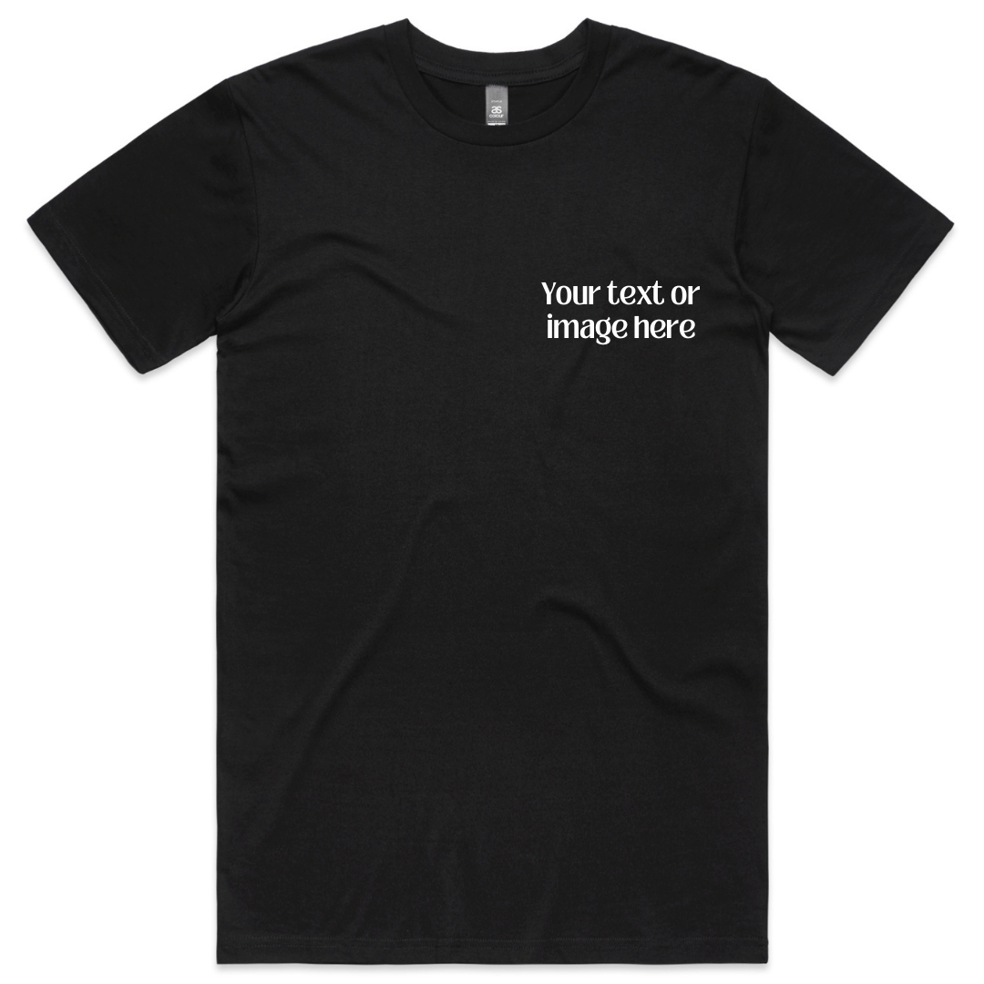 Custom Tee - Left Chest