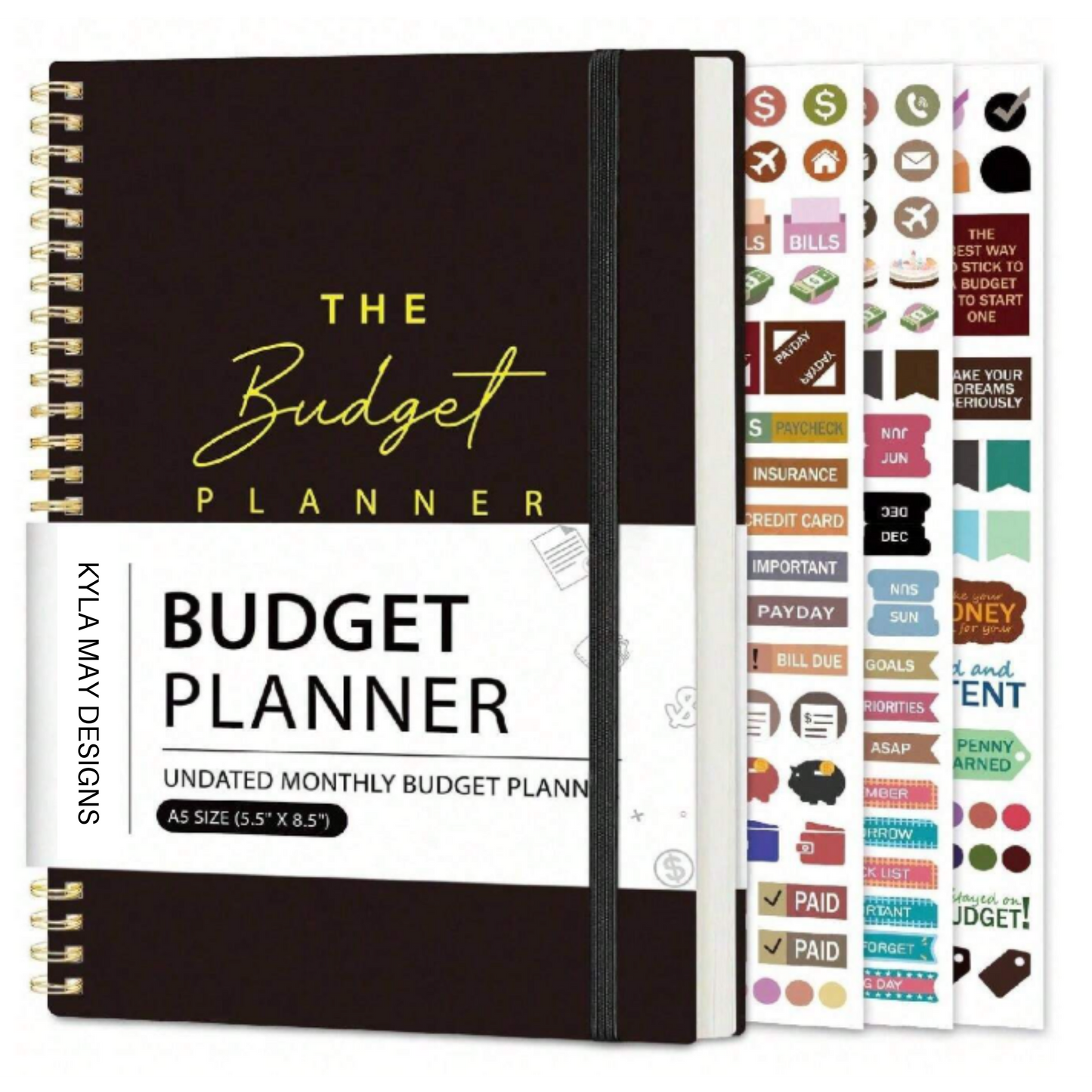 Undated Budget Planner