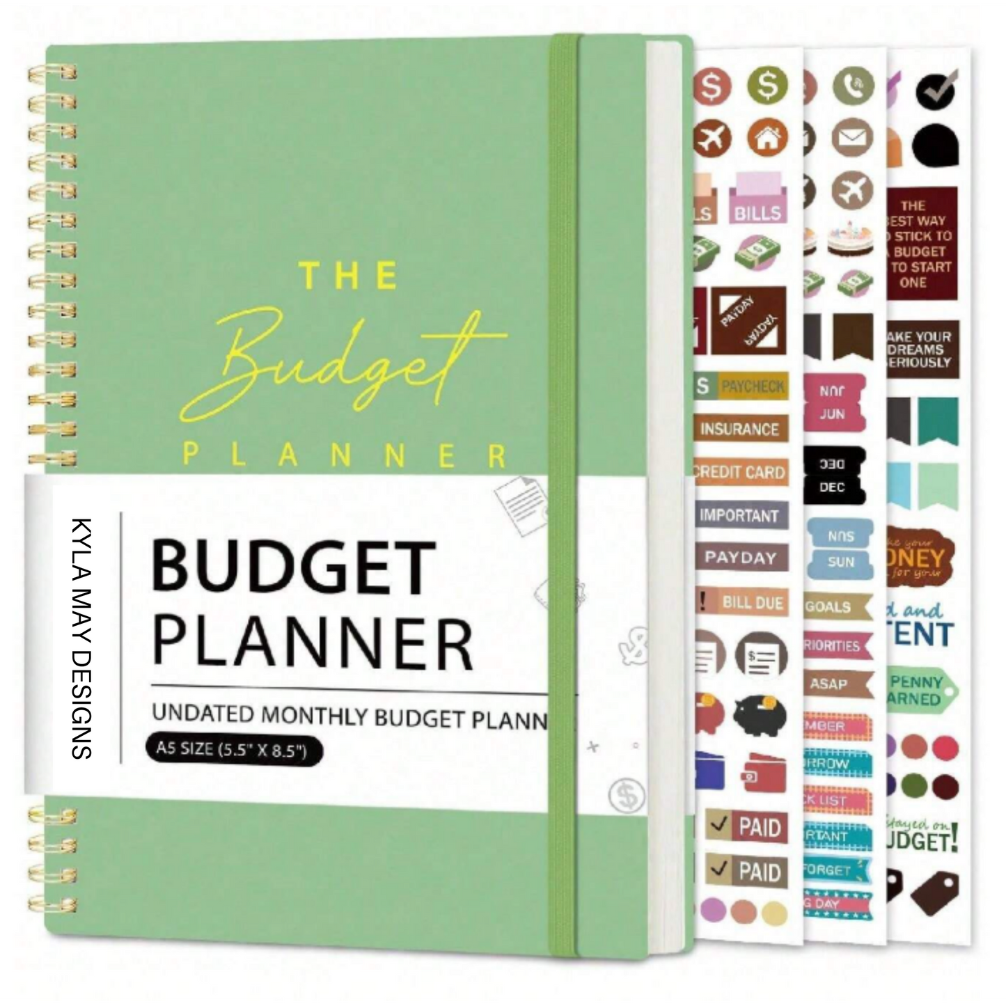 Undated Budget Planner