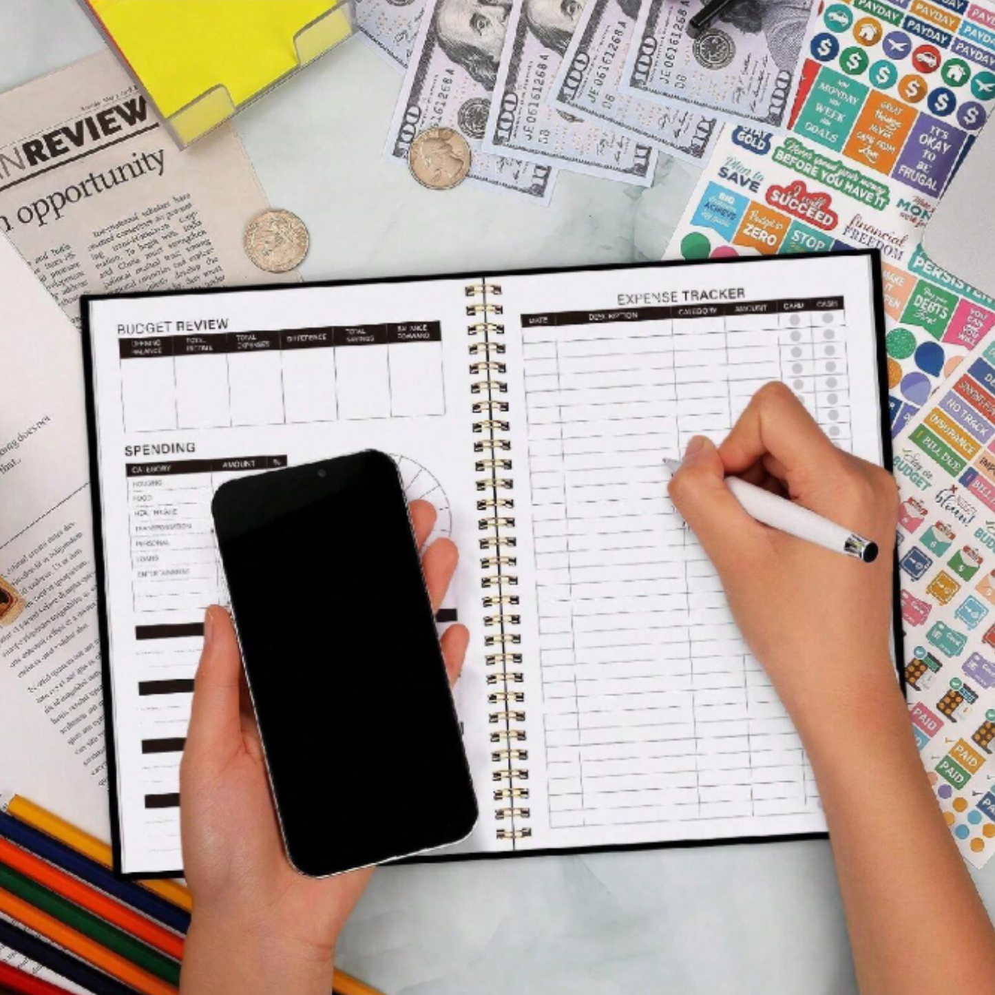 Undated Budget Planner