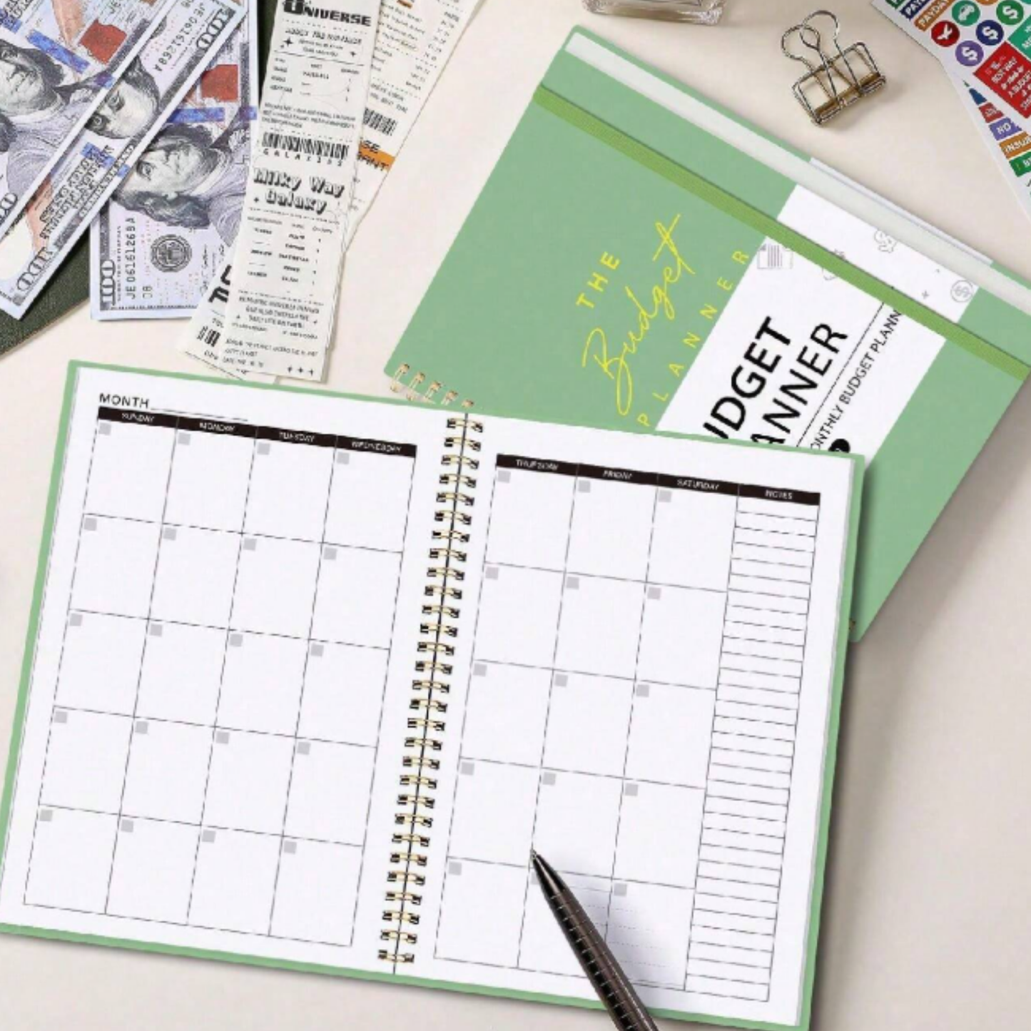 Undated Budget Planner