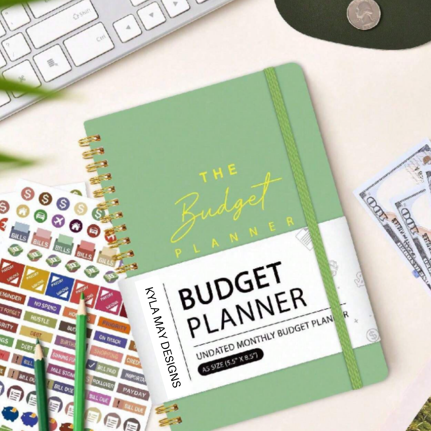 Undated Budget Planner