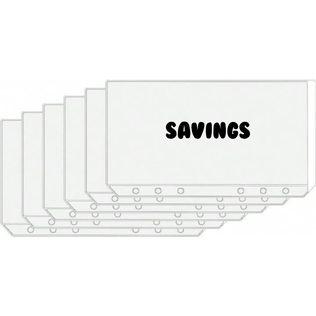 Extra Pouches For Budget Binders & 100 Envelope Binders