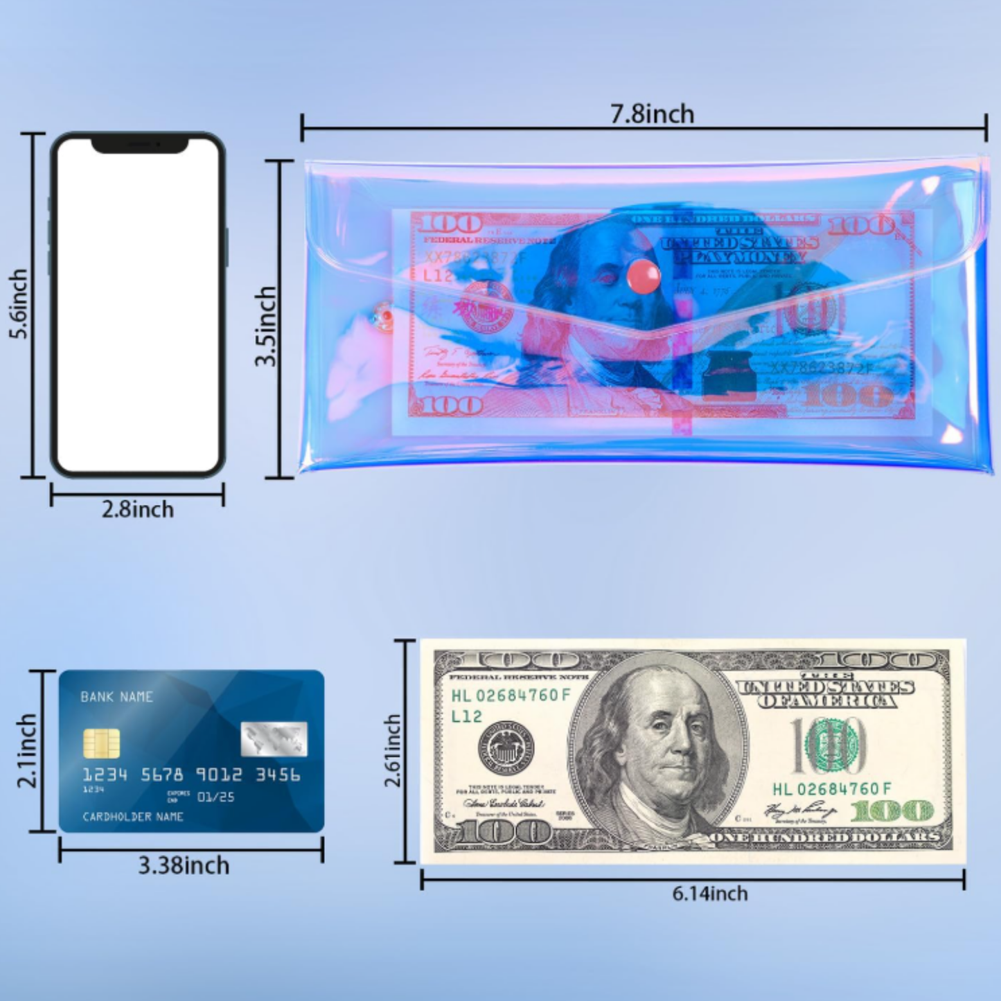 Bank Deposit/Money Pouches