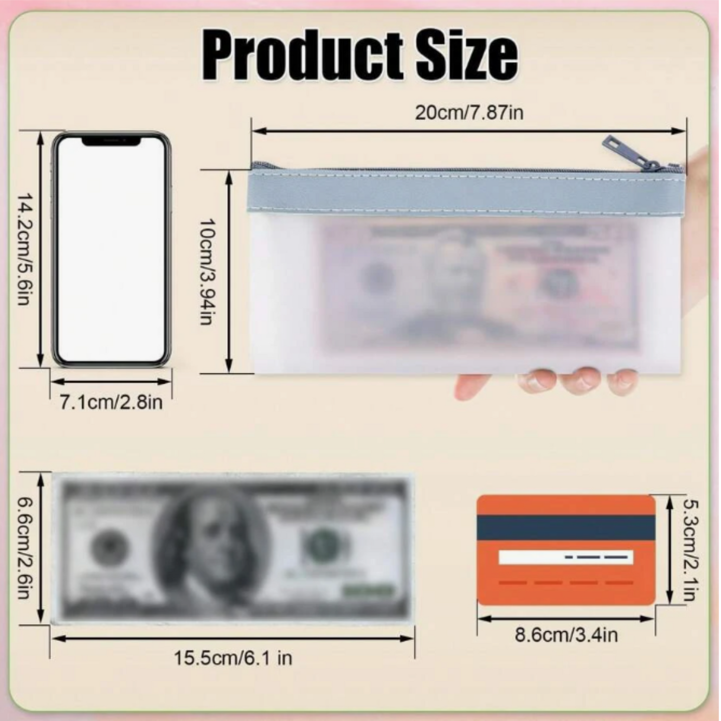 Bank Deposit/Money Pouches