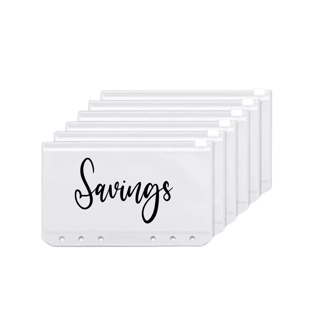 Extra Pouches For Budget Binders & 100 Envelope Binders