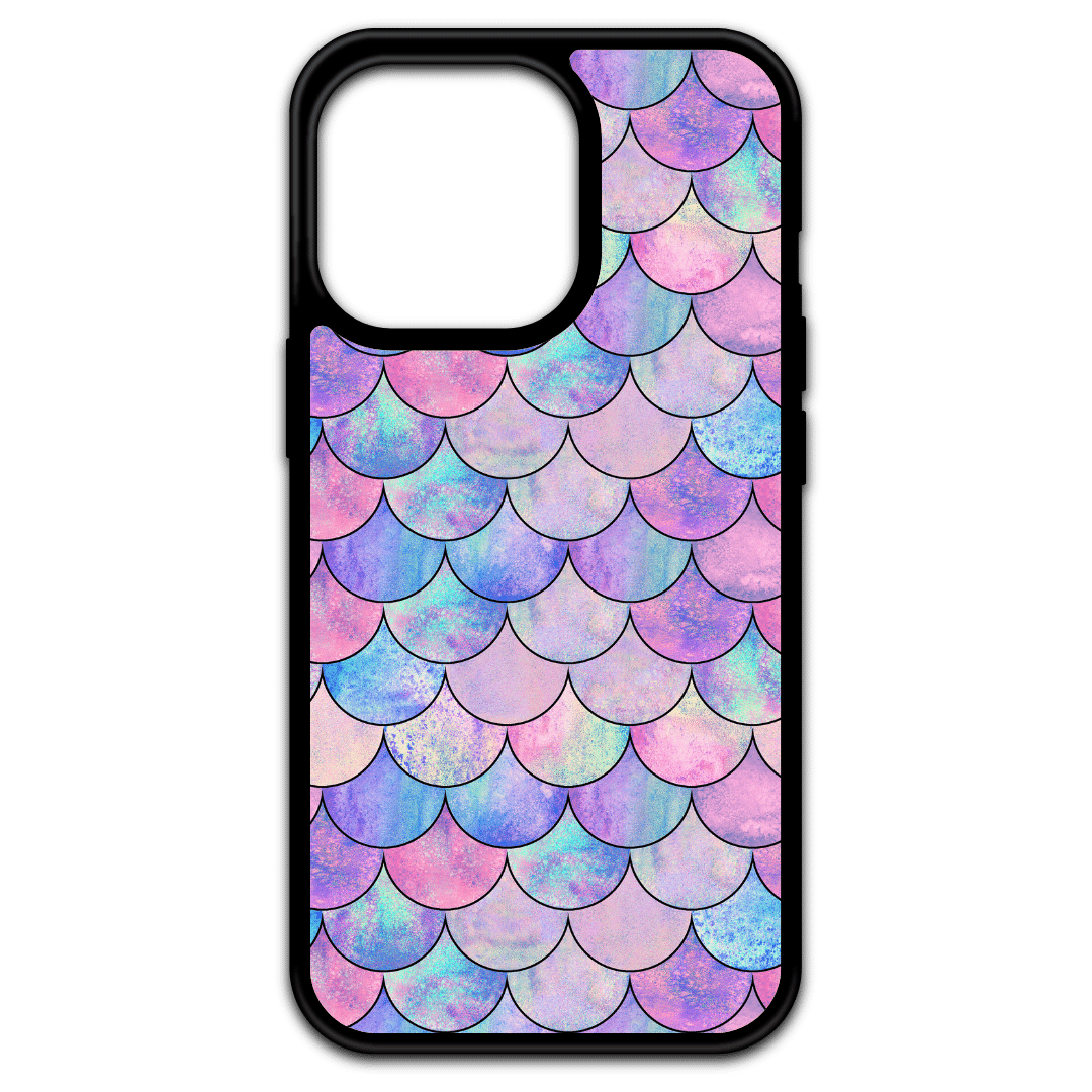 Colourful Mermaid Scales Case