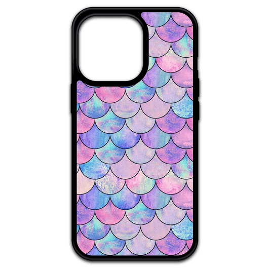 Colourful Mermaid Scales Case