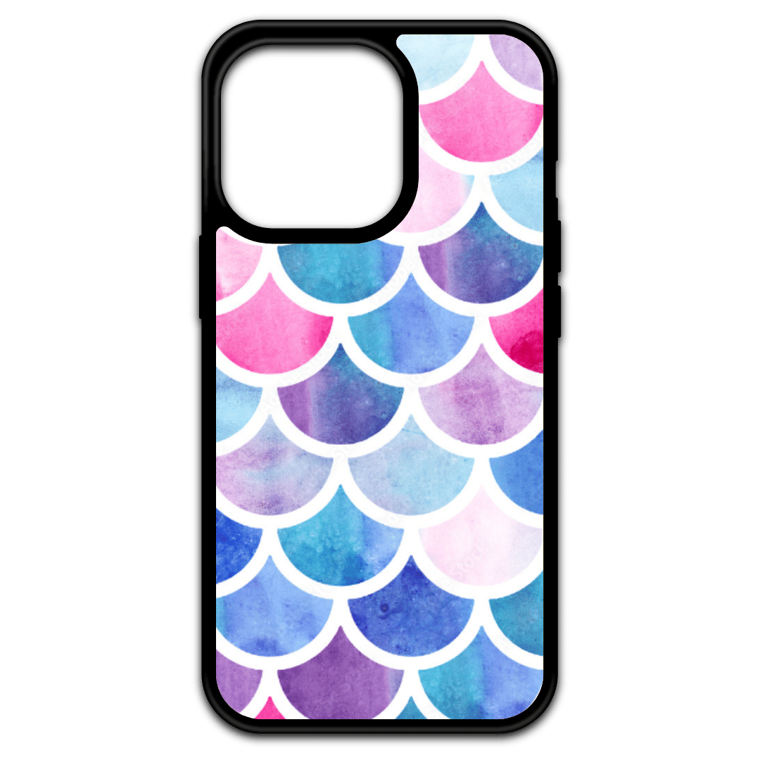 Rainbow Mermaid Scales Case