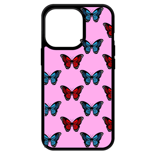 Pink & Purple Butterflies Case