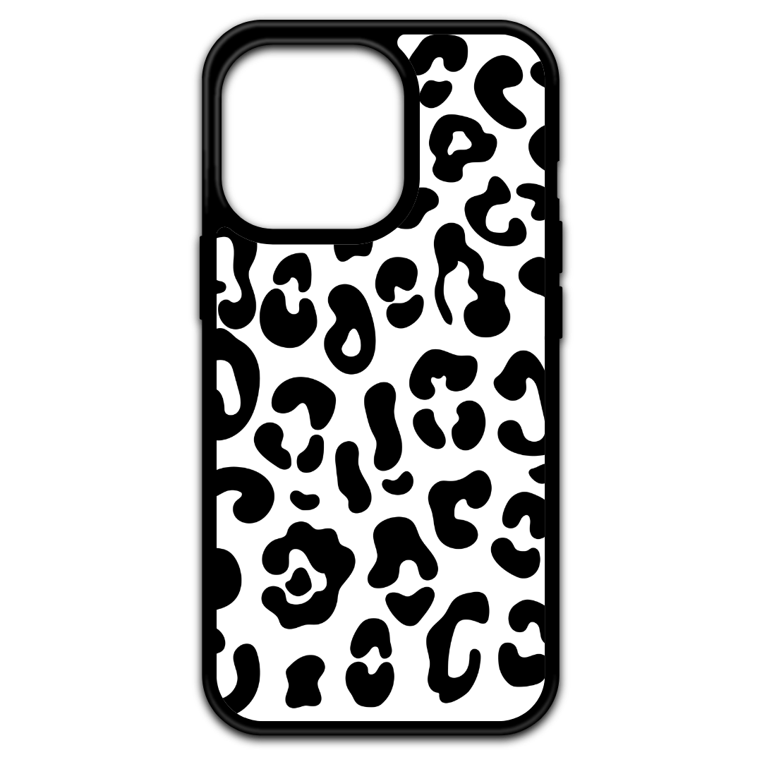 Black & White Leopard Case