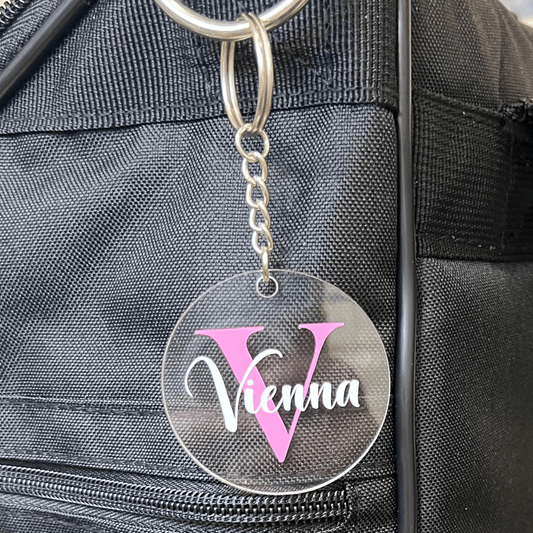 Acrylic Keychain/Bag Tag