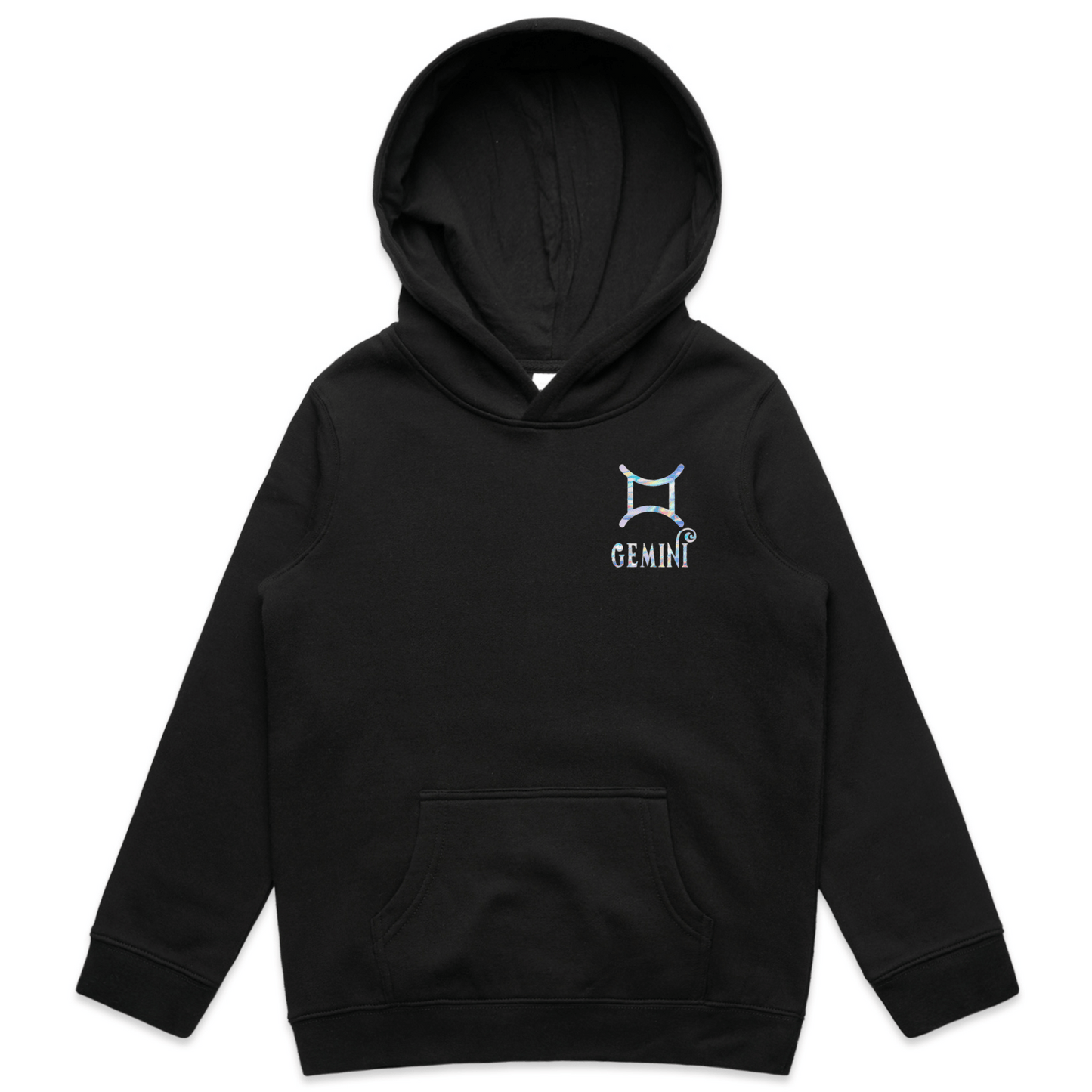 Womens Zodiac Hoodie - Black