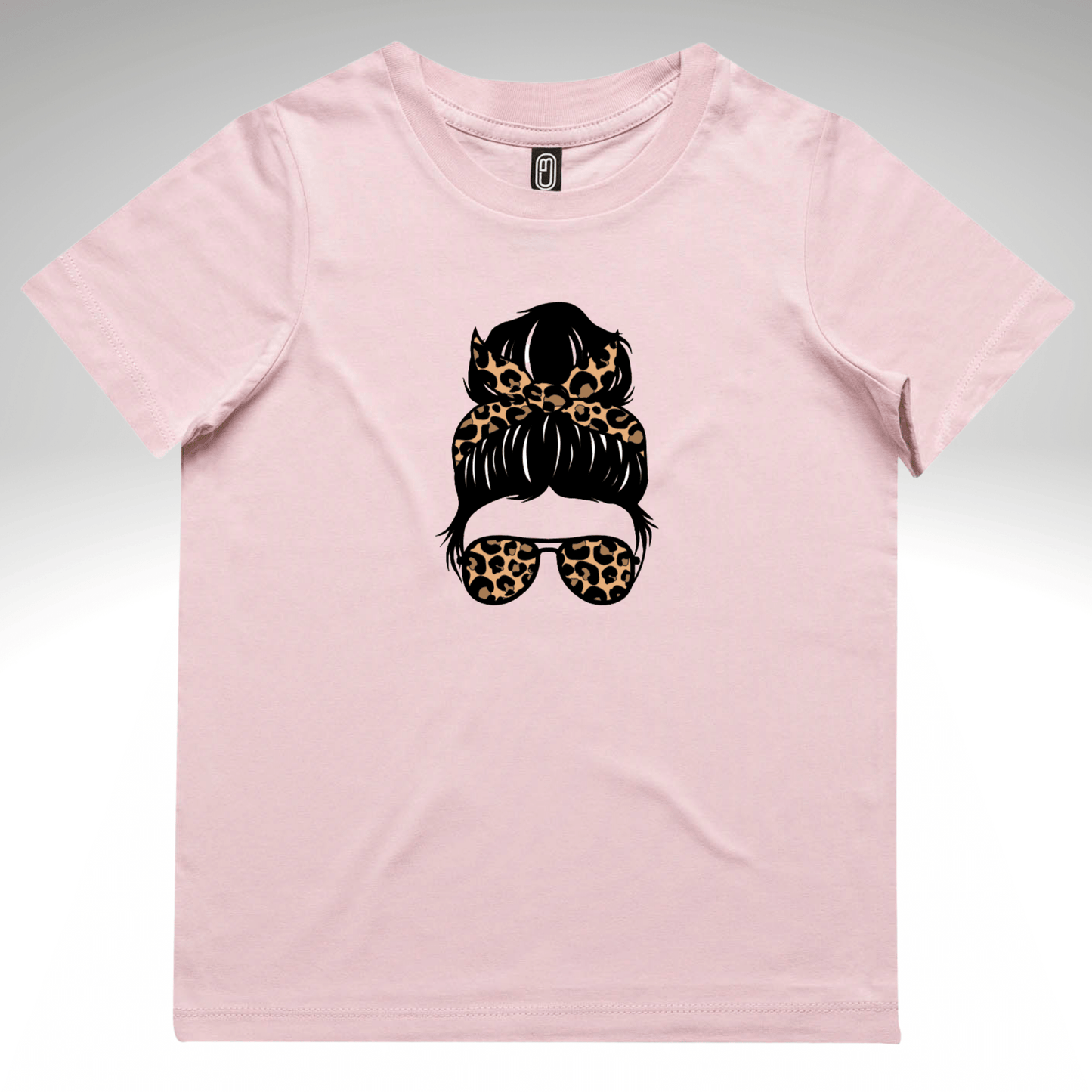 Kids Messy Bun T-Shirt