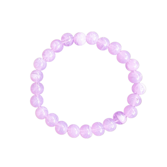 Lavender Beaded Bracelet