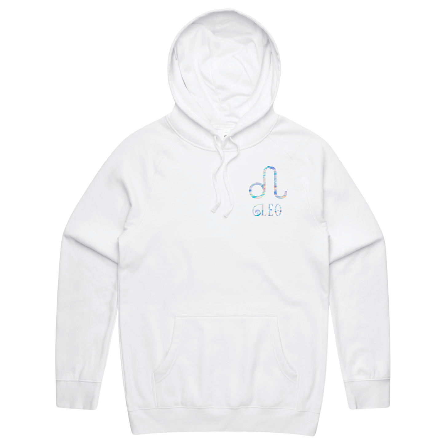 Mens Custom Zodiac Hoodie - White