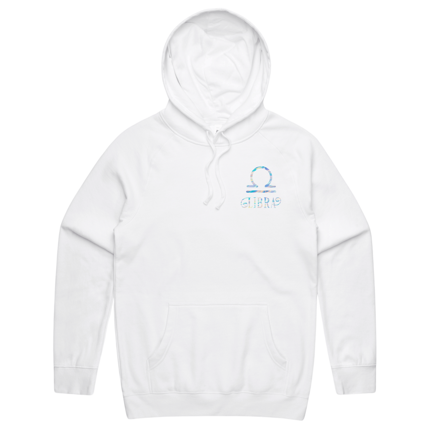 Mens Custom Zodiac Hoodie - White