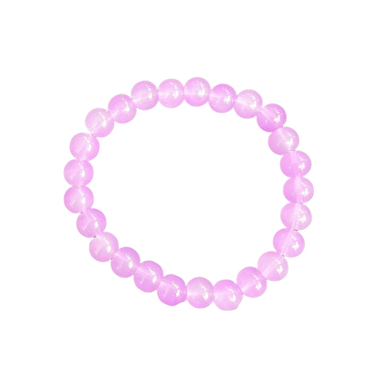 Lilac Beaded Bracelet