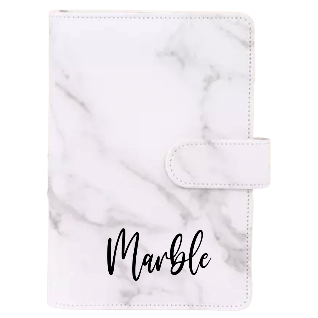 Marble Budget Binder