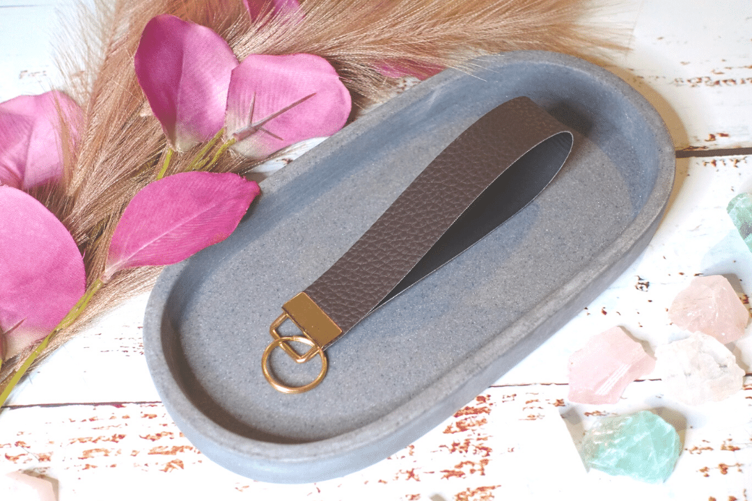 Faux leather wristlet keychains/keyfobs. Accessories for bags and more.