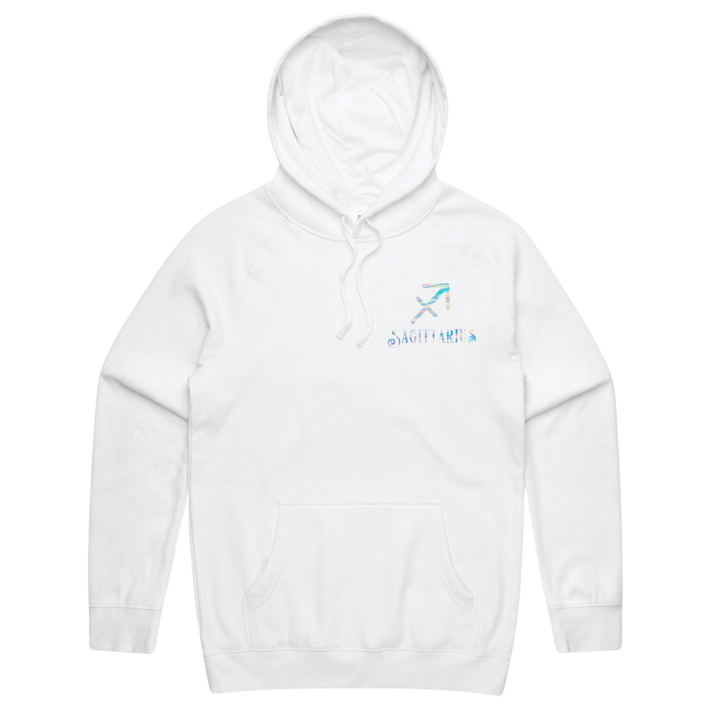 Womens Zodiac Hoodie - White