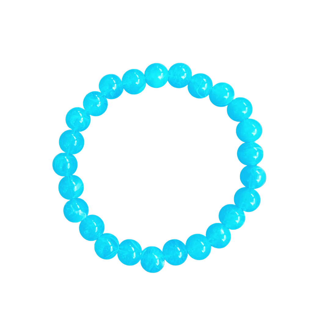 Azure Beaded Bracelet