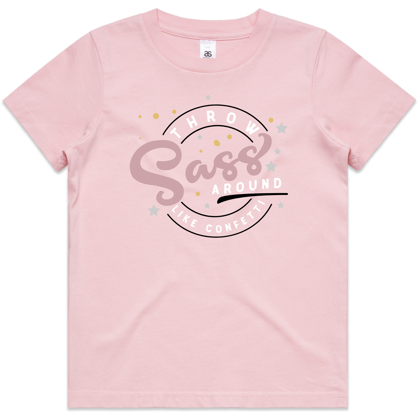 Womens Throw Sass Around Like Confetti T-Shirt