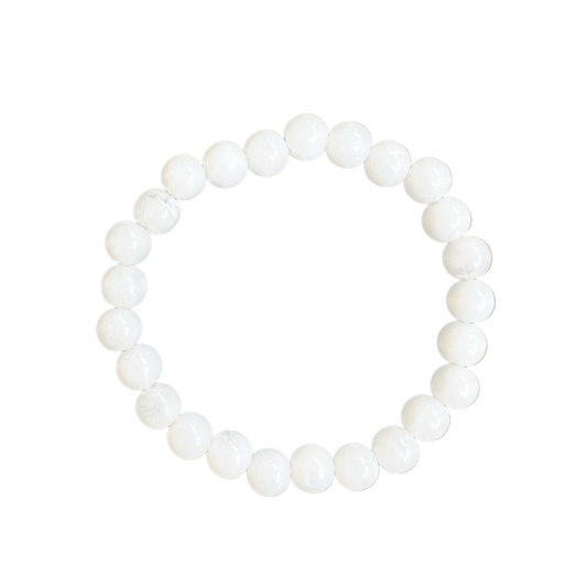 White Beaded Bracelet