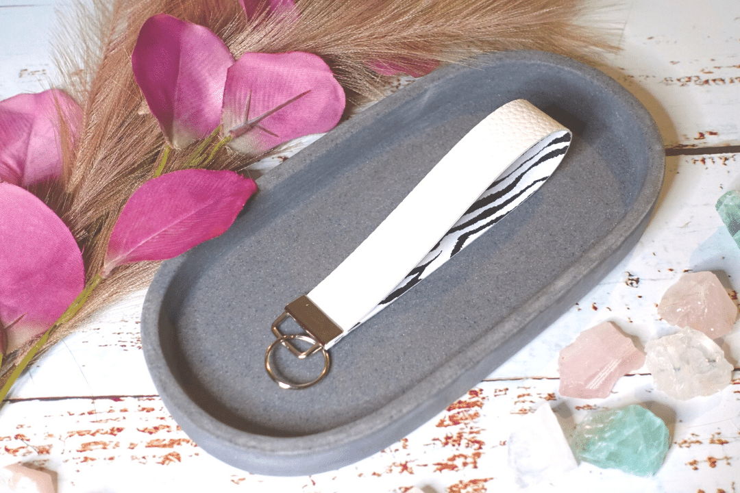 Faux leather wristlet keychains/keyfobs. Accessories for bags and more.